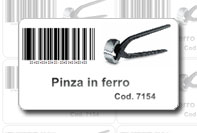 Etichetta prodotto con barcode 