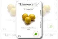 Etichetta bottiglia limoncello