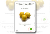 Etichetta prodotto limoncello